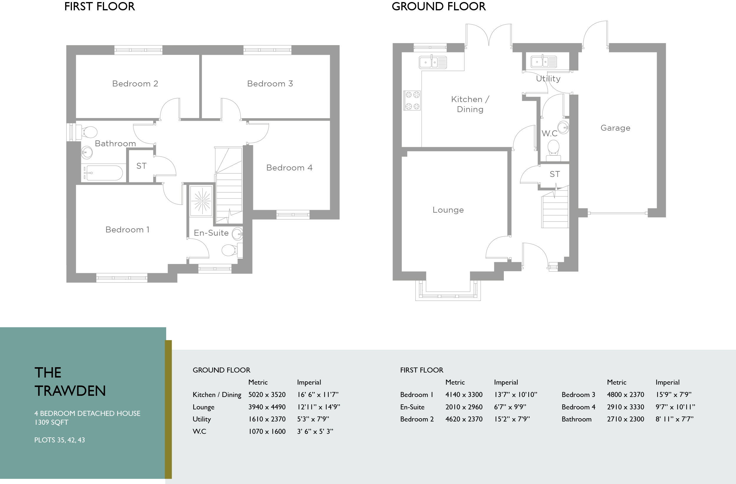 Church Croft Trawden Floor Plan