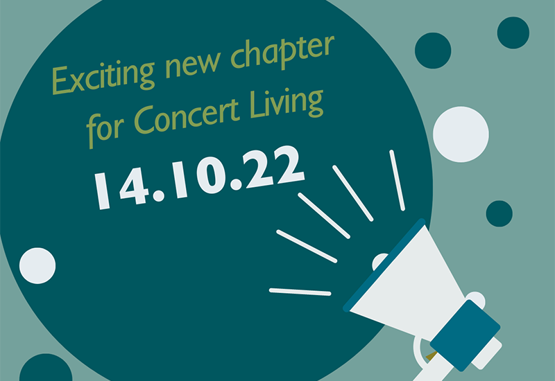 Introducing Concert Homes – The new trademark of Concert Living Ltd.